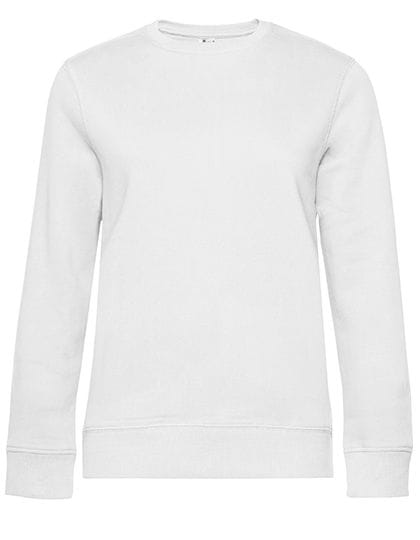 QUEEN Crew Neck Sweat /Women White