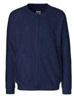 Unisex Jacket with Zip Navy