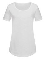 Slub Organic T-Shirt Women White