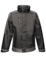 Men´s Contrast Shell Jacket Black / Seal Grey (Solid)