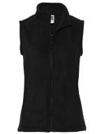 Ladies` Outdoor Fleece Gilet Black