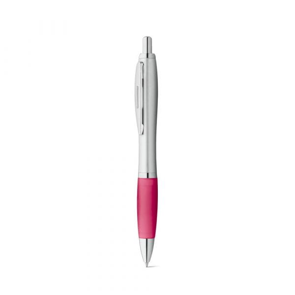 SWING. Kugelschreiber mit Clip aus Metall Rosa