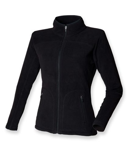 Women`s Microfleece Jacket Black