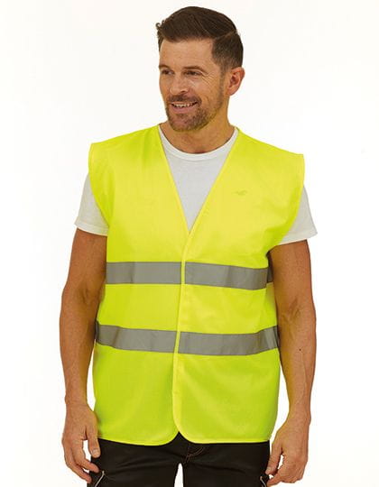 Hi Vis 2 Bands Waistcoat