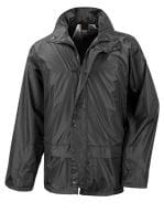 Waterproof Over Jacket Black