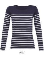 Women´s Long Sleeve Striped T-Shirt Matelot