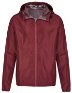 my mate - Unisex Hooded Windbreaker Burgundy