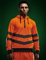 Hi-Vis Pro Overhead Extol Stretch Hoodie