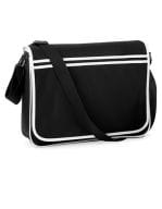 Retro Messenger Black / White