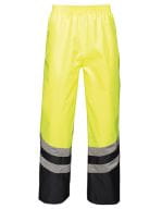 Hi-Vis Pro Over Trousers Yellow / Navy