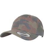 Low Profile Cotton Camo Cap Wood Camo