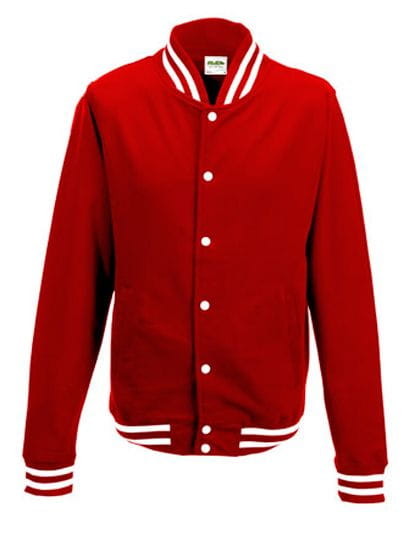 College Jacket Fire Red