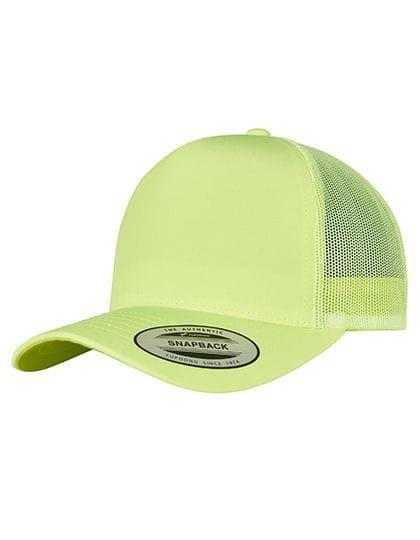 Neon Retro Trucker Cap Neon Yellow