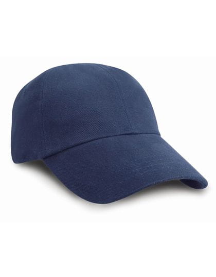 Junior Heavy Brushed Cotton Cap Navy