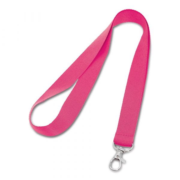 LARIAT. Lanyard mit 20mm Breite Rosa