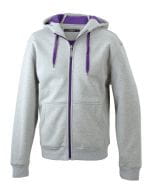 Grey Heather / Purple