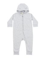 Toddler Fleece All in One Heather Grey