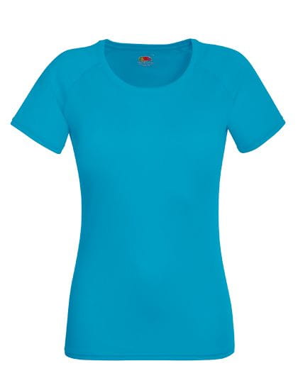 Ladies Performance T Azure Blue