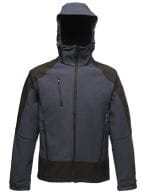 X-Pro Powergrid Hooded Softshell Jacket Navy / Black