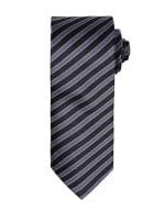 Double Stripe Tie Black / Dark Grey Double Stripe Tie Black / Dark Grey