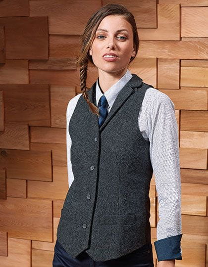 Ladies Herringbone Waistcoat