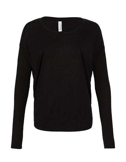 Flowy Long Sleeve T-Shirt Black