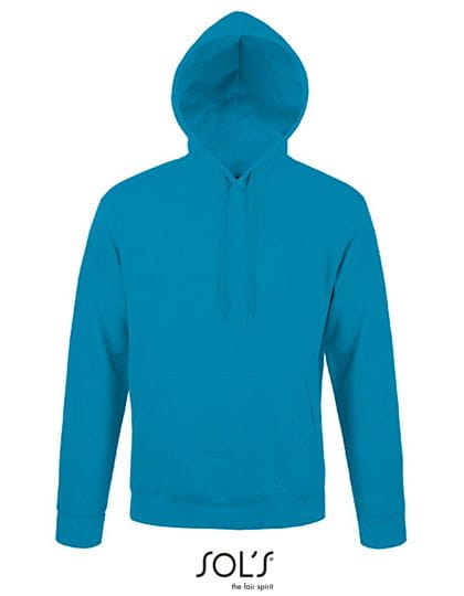 Unisex Hooded Sweat-Shirt Snake Aqua