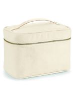 Canvas Vanity Case Natural