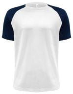 Sport T-Shirt Contrast Man White / Navy