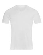 Dean Deep V-Neck White