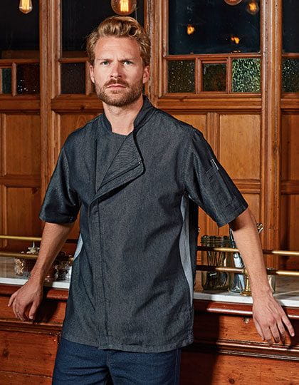 Chefs Zip-Close Short Sleeve Jacket