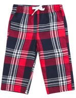 Baby Tartan Trousers Red-Navy Check