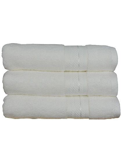 Natural Bamboo Hand Towel White