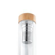 MAKAROVA. Trinkflasche mit Infuser 490 ml Natur