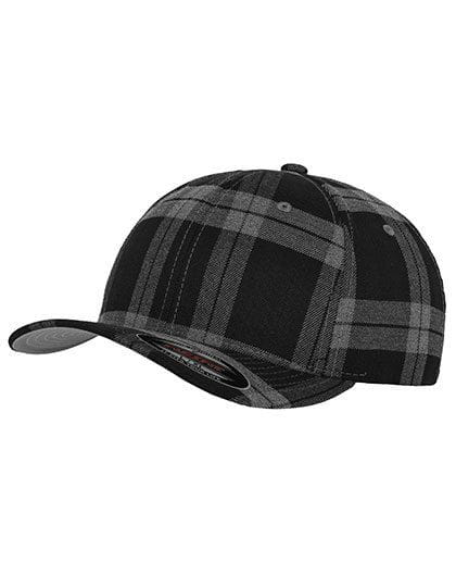 Flexfit Tartan Plaid Cap Black / Grey