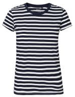 White - Navy (Striped)