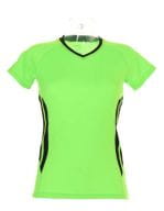 Women`s Regular Fit Training T-Shirt Fluorescent Lime / Black