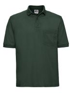 Heavy Duty Workwear Polo Bottle Green