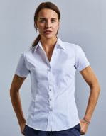 Ladies` Short Sleeve Tailored Coolmax® Shirt