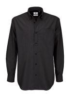 Shirt Oxford Long Sleeve /Men Black Shirt Oxford Long Sleeve /Men Black
