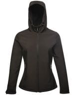 Women`s Arley II Hooded Softshell Black / Black