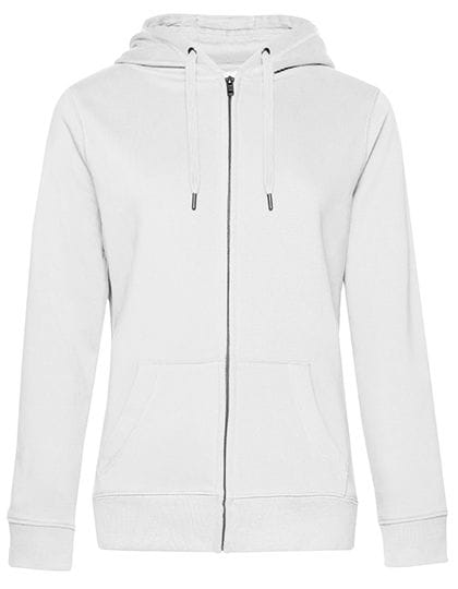 QUEEN Zipped Hood Jacket /Women White