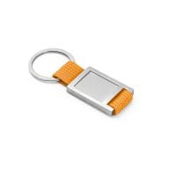 ANCHOR. Schlüsselanhänger aus Metall und Gurtband Orange
