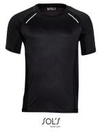 Men`s Short Sleeve Running T-Shirt Sydney Black