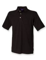 Classic Cotton Piqué Polo Shirt Black