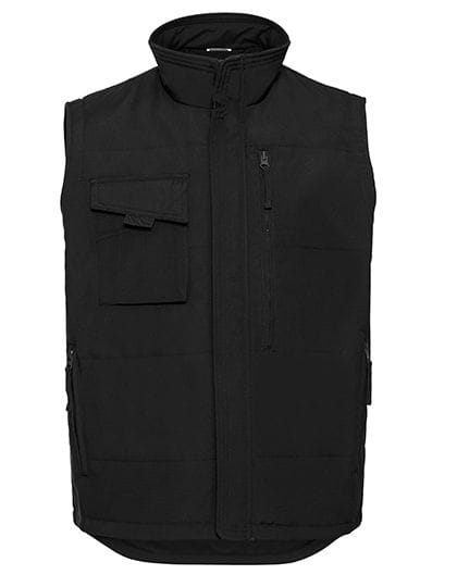 Heavy Duty Workwear Gilet Black