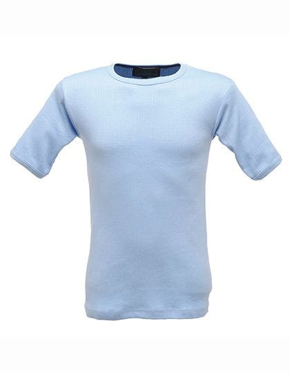 Thermal Short-Sleeve Vest Blue
