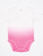 Baby Dips Bodysuit White / Bubble Gum Pink