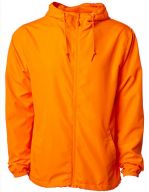 Unisex Lightweight Windbreaker Jacket Safety Orange / Safety Orange / Safety Orange