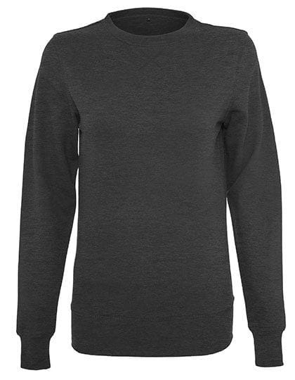 Ladies` Light Crewneck Charcoal (Heather)